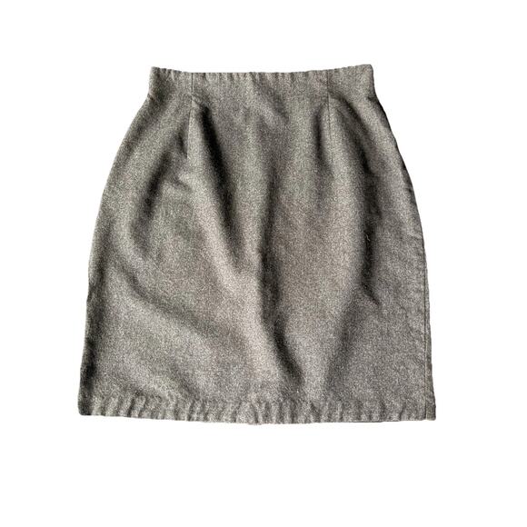 Burberry Dresses & Skirts - Vintage Burberrys London Gray Wool Pencil Skirt | Classic Tailored | Small Fit